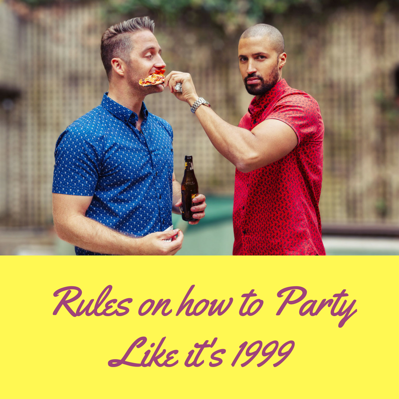 Rules on How to Par-tay like its 1999